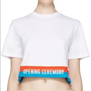 Opening Ceremony Logo Crop T-shirt